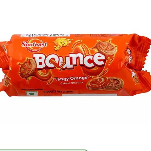 SUNFEAST BOUNCE ORANGE CREAM 5Rs